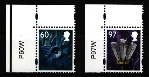 Großbritannien Wales 108-109 postfrisch #HV216