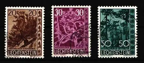 Liechtenstein 399-401 gestempelt #HM461