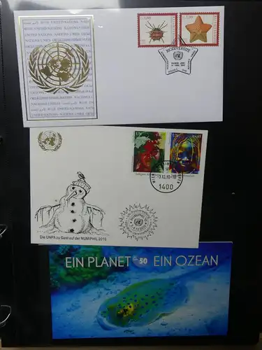 Vereinte Nationen UNO Sammlung postfrisch auch mit neueren Jahren #LW695