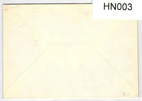 BRD 189 auf Brief als Mehrfachfrankatur portogerecht #HN003