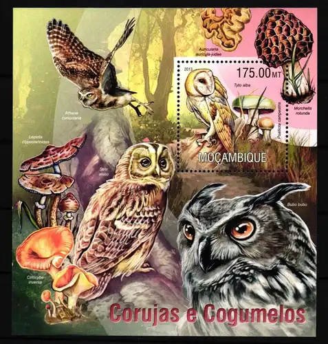 Mosambik Block 774 postfrisch Pilze #HQ718