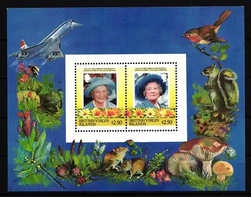 Britische Jungferninseln Block 26 postfrisch #HR547