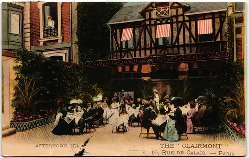 AK Paris The "Clairmont" - Rue de Calais 1913 #PM477