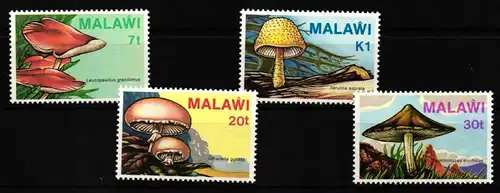 Malawi 441-444 postfrisch Pilze #HQ716