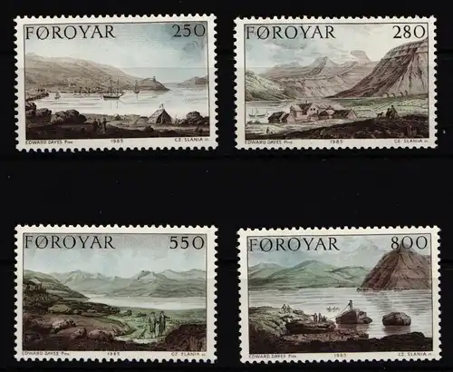 Färöer Inseln 112-115 postfrisch #HV297
