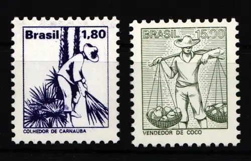 Brasilien 1647-1648 postfrisch #IE232