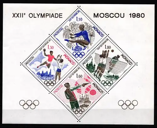 Monaco 1415-1418 postfrisch #HM896