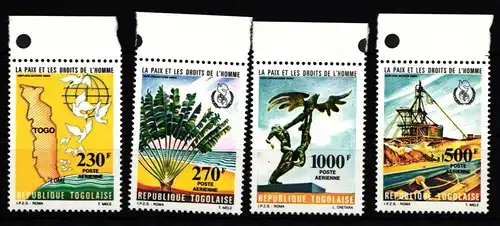 Togo 1846-1849 postfrisch Friedenstaube #IB073
