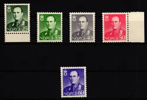 Norwegen 471-475 postfrisch #IE003