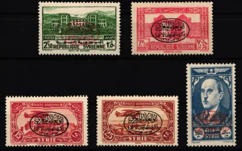 Syrien 490-494 postfrisch #IA578