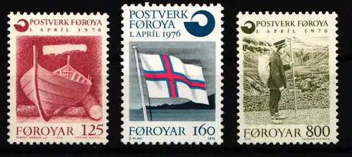 Färöer Inseln 21-23 postfrisch #HV290