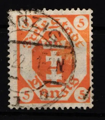 Danzig 73 gestempelt geprüft Infla Berlin #HN143