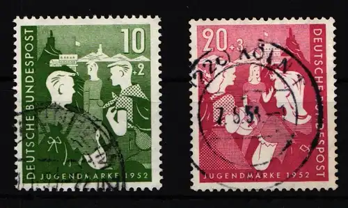BRD Bund 153-154 gestempelt #IC156