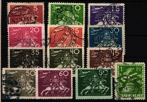 Schweden 159-171 gestempelt #IC020