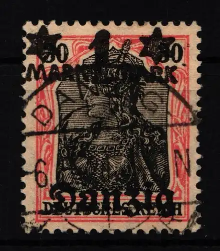 Danzig 41 F N gestempelt Gefälligkeit #HN318