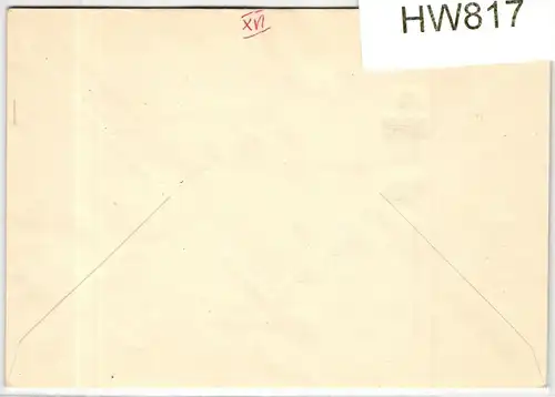 DDR WZd 23 als Ersttagsbrief #HW817