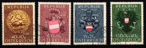 Österreich 937-940 gestempelt #HW728