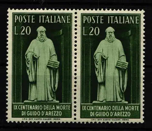 Italien 800 postfrisch waagerechtes Paar #HW756