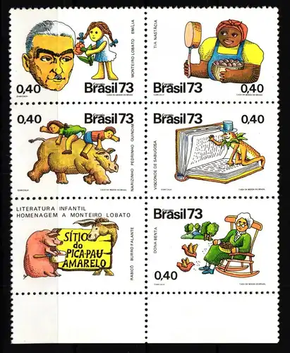 Brasilien 1396-1400 postfrisch #IE193
