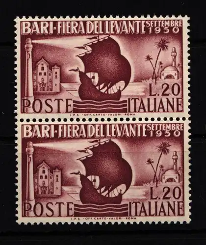 Italien 801 postfrisch senkrechtes Paar #HW758