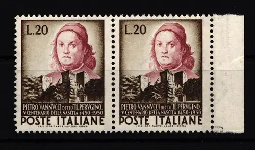 Italien 841 postfrisch waagerechtes Paar #HW779