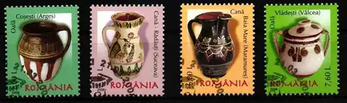 Rumänien 6277-6280 gestempelt Keramik #HQ734