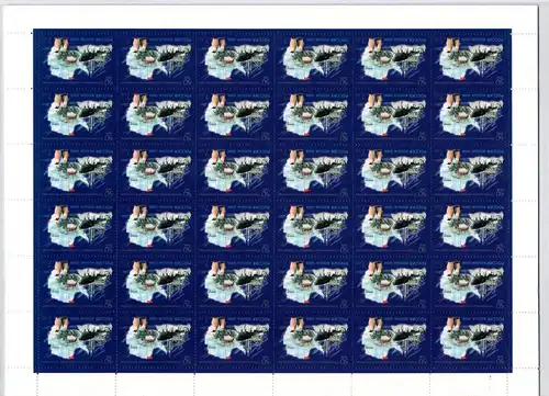 Russland 1304-1306 postfrisch als kompletter Bogen ungefaltet #IC364