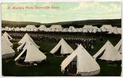 AK St. Martin's Plain Shorncliffe Camp #PM484