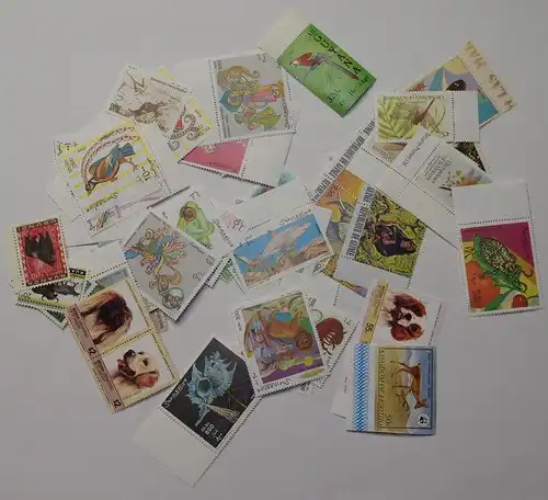 div. Länder Übersee postfrisch diverse Tiermotive aus Afrika Somalia etc #HR790