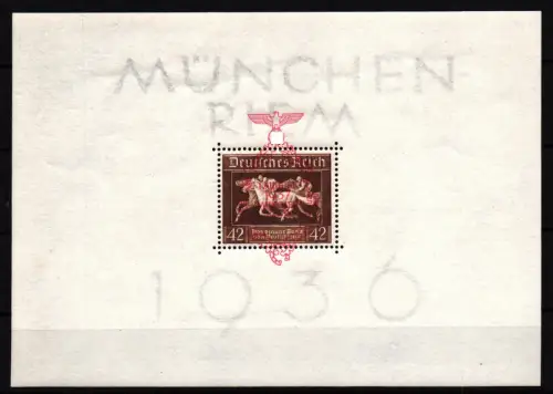 Deutsches Reich Block 10 postfrisch geprüft Schlegel BPP #IG003