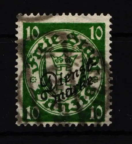 Danzig Dienstmarke 42 gestempelt #IC891