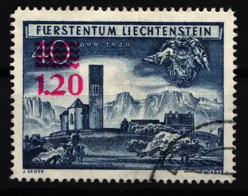 Liechtenstein 315-318 gestempelt #HR681