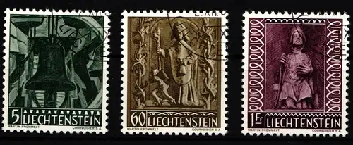 Liechtenstein 386-388 gestempelt #HR693