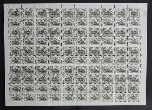 Russland 418w gestempelt als kompletter 100er Bogensatz ungefaltet #IC454