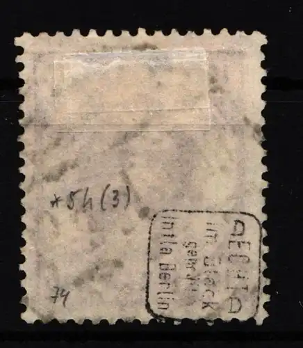 Danzig 74 gestempelt geprüft Infla Berlin #HN154