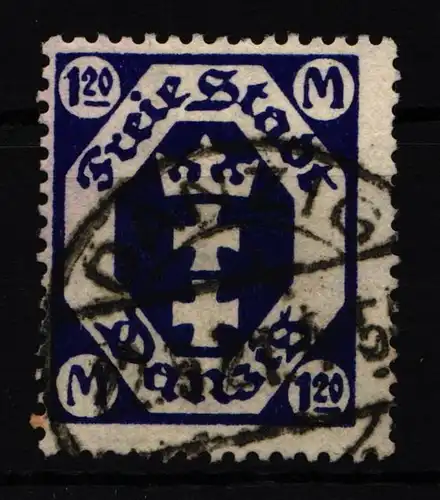 Danzig 84 gestempelt geprüft Infla Berlin #HN194