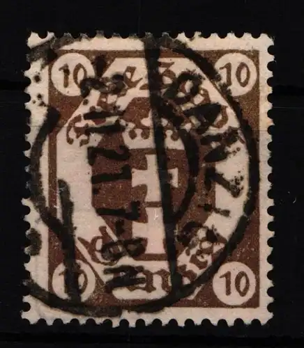 Danzig 74 gestempelt geprüft Infla Berlin #HN152