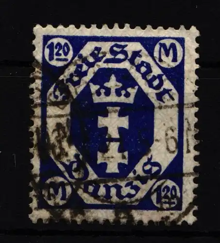 Danzig 84 gestempelt geprüft Infla Berlin #HN196