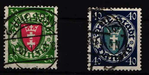 Danzig 198-199 gestempelt #HN469