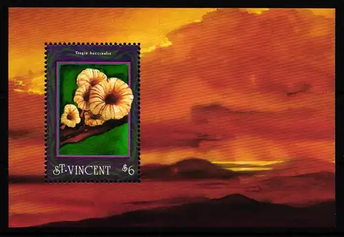 St. Vincent Block 220 postfrisch Pilze #HR837