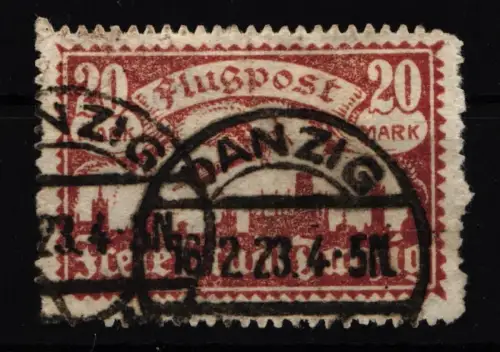 Danzig 118 gestempelt geprüft Infla BPP #HN461