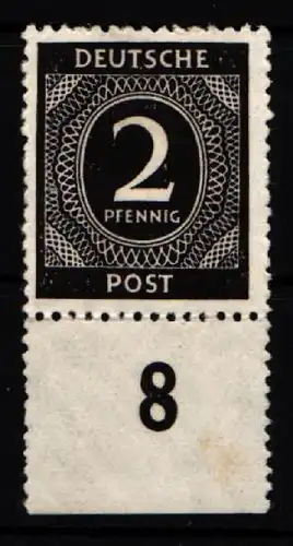 Alliierte Besetzung 912 UR postfrisch gefaltet #ID794