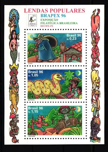 Brasilien Block 104 postfrisch #IE130