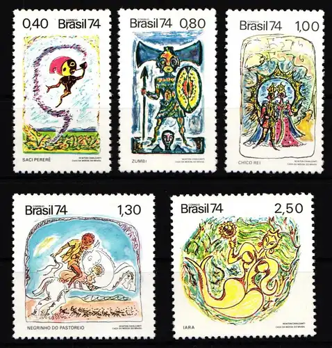 Brasilien 1420-1424 postfrisch #IE205