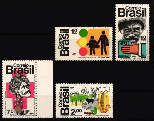 Brasilien 1352-1355 postfrisch #IE186