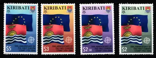 Kiribati 993-996 postfrisch Europaflagge #IB088
