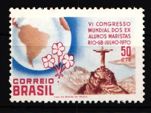 Brasilien 1261 ohne Gummi wie verausgabt #IE153