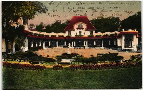 AK Paris Le Touquet-Paris-Plage - Le Casino 1926 #PM551