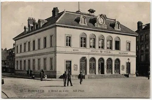 AK Honfleur L'Hôtel de Ville #PM512