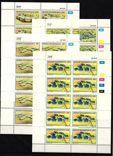 Bophuthatswana 190-193 postfrisch Kleinbogensatz / Bildung #IH161